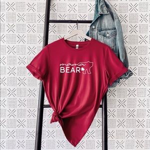 Mama Bear Shirt • Handmade • Made to order